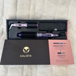 Calista Perfecter Pro Heated Round  Brush GOGOMINI ROUND BRUSH New